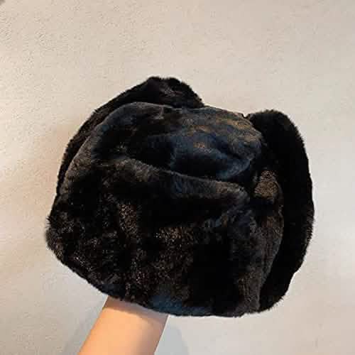 Winter Thick Warm Faux Fur Trapper Bomber Hat - A-1 Thread Vault