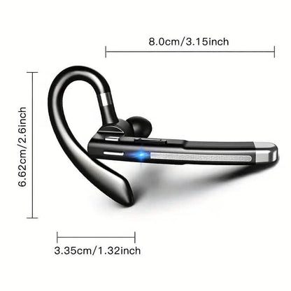 Wireless 5.3 Single-Ear Business Headset with Mic - A-1 Thread Vault
