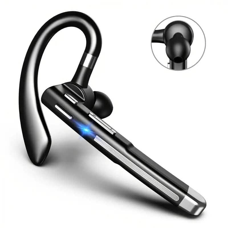 Wireless 5.3 Single-Ear Business Headset with Mic - A-1 Thread Vault