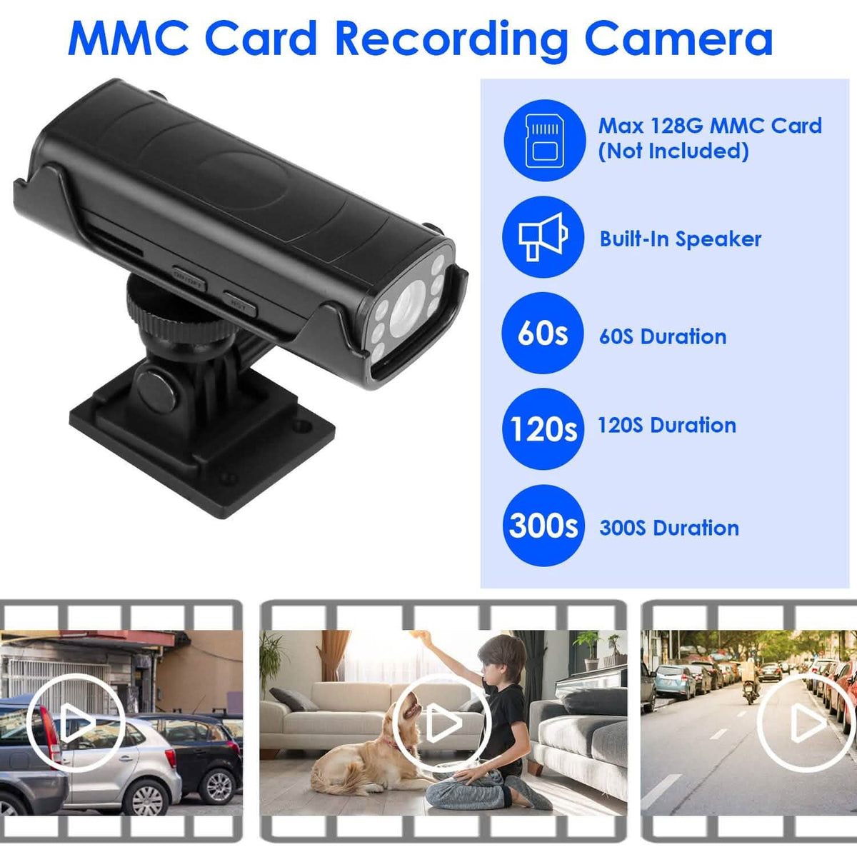 Wireless Camera Reverse Hitch Guide with Flexible Adhesive Base - A-1 Thread Vault