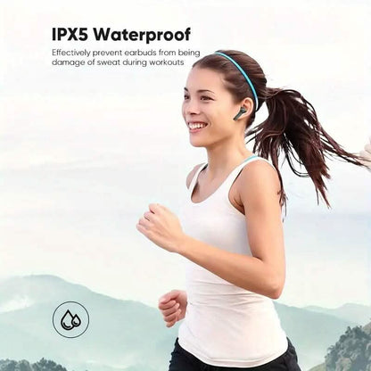 Wireless Earbuds with Smart Touch Screen Charging Case - A-1 Thread Vault