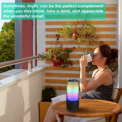 Wireless Portable Speaker with Color Changing Light - A-1 Thread Vault