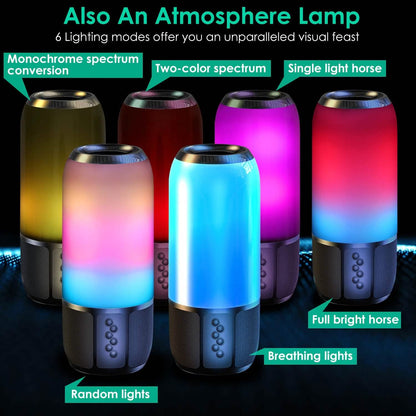 Wireless Portable Speaker with Color Changing Light - A-1 Thread Vault