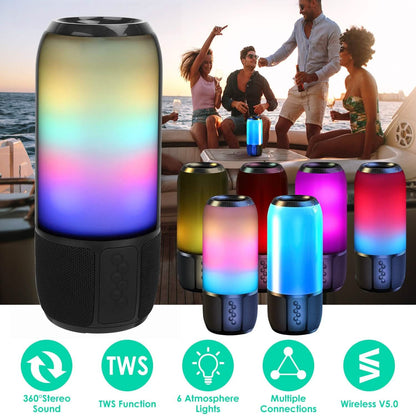 Wireless Portable Speaker with Color Changing Light - A-1 Thread Vault