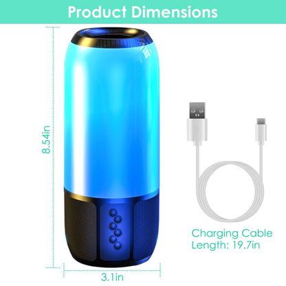 Wireless Portable Speaker with Color Changing Light - A-1 Thread Vault