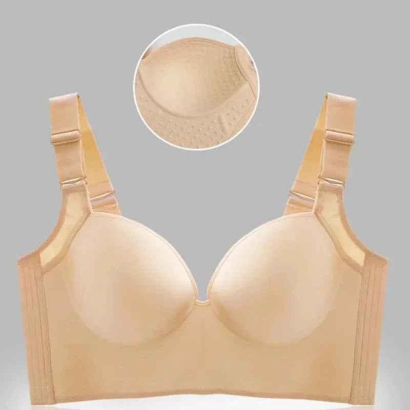 Wireless Push Up Bras for Women Full Coverage Solid Underwear Female Adjustable Plus Size Lingerie 38 40 42 48 50 C D E - A-1 Thread Vault