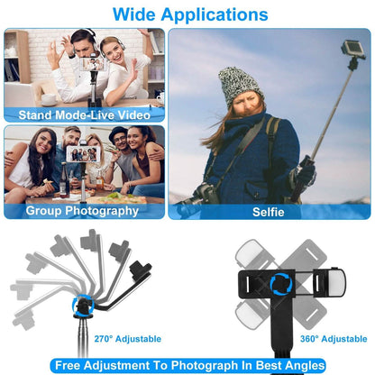 Wireless Selfie Stick Tripod - A-1 Thread Vault