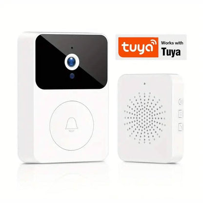 Wireless Smart Video Doorbell Camera with Night Vision and Motion Alerts - A-1 Thread Vault