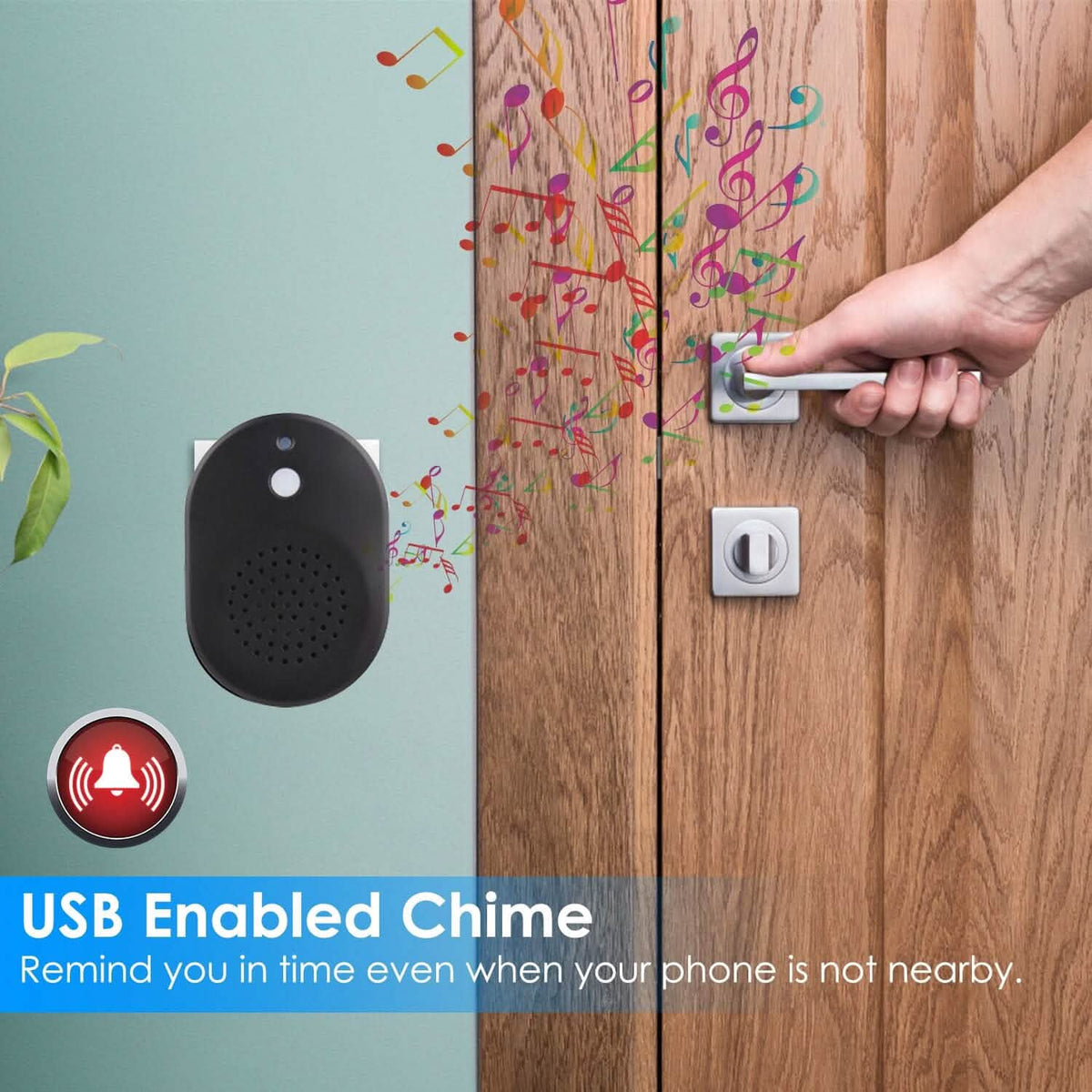 Wireless Smart Wi-Fi Video Doorbell - A-1 Thread Vault