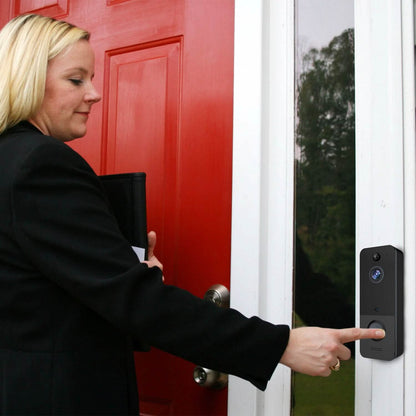 Wireless Smart Wi-Fi Video Doorbell - A-1 Thread Vault