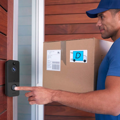 Wireless Smart Wi-Fi Video Doorbell - A-1 Thread Vault