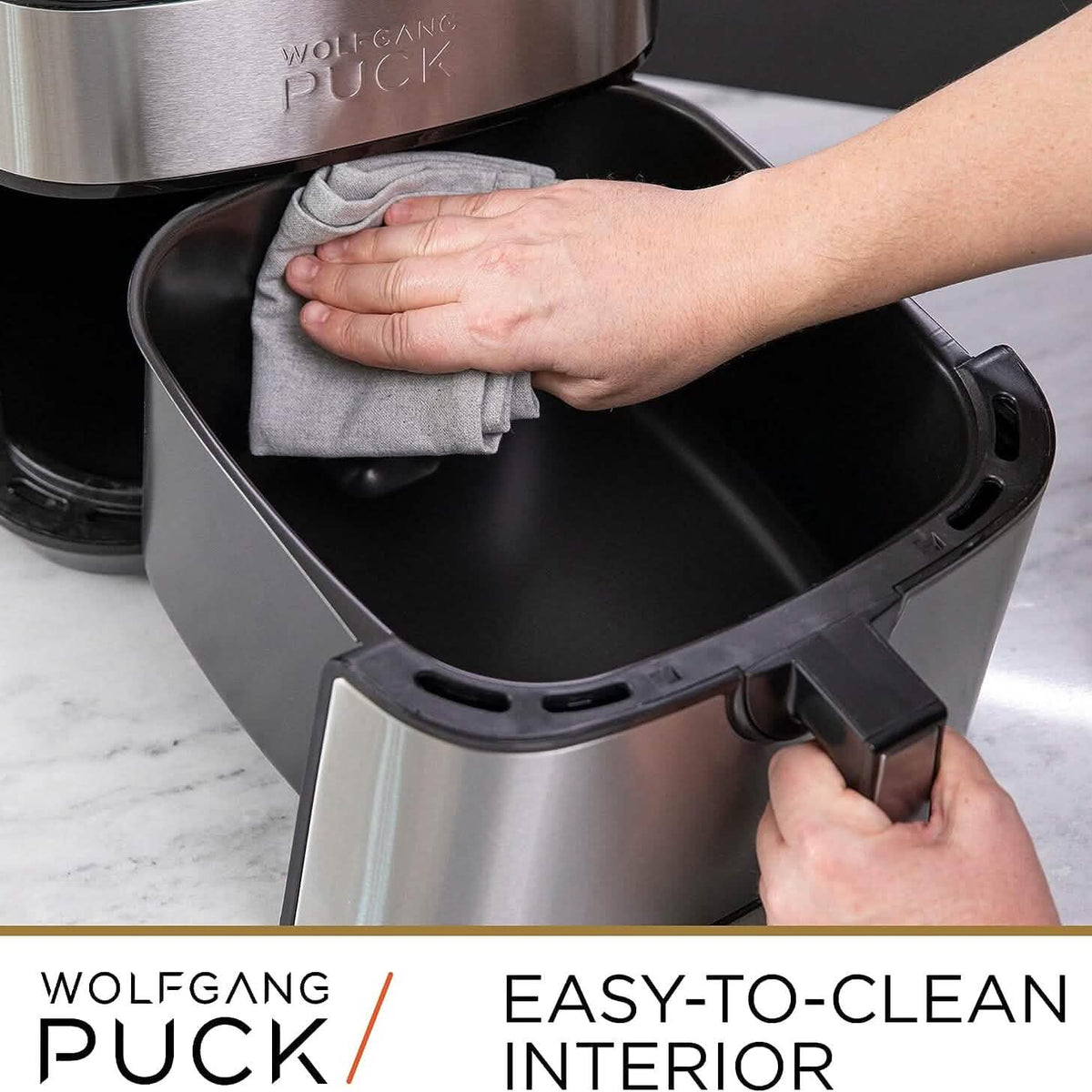 Wolfgang Puck 9.7QT Stainless Steel Air Fryer - A-1 Thread Vault