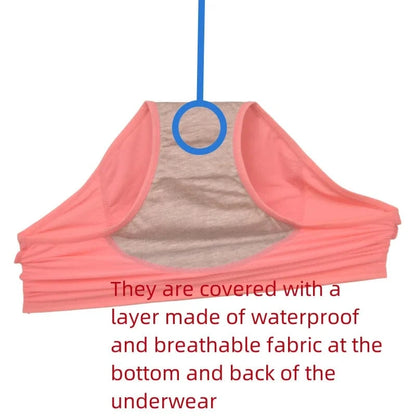 Women Plus size 8xl Leak Proof Menstrual Panties110 kg High Waist FemaleUnderwear Breathable Waterproof Briefs Heavy Flow 8XL - A-1 Thread Vault