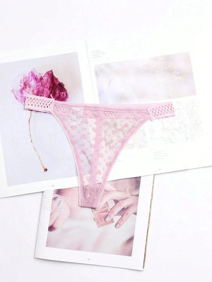 Women ruffles Underwear Invisible Seamless T Panties G-String Female Sexy Thongs Intimates Lingerie Ladies Briefs 1pcs abc01 - A-1 Thread Vault