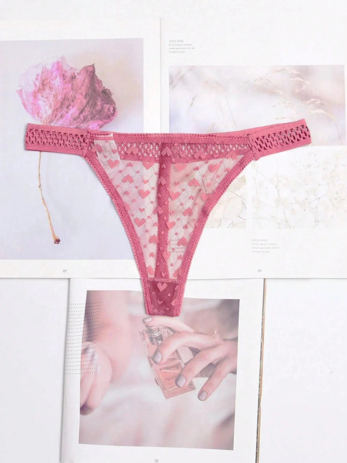 Women ruffles Underwear Invisible Seamless T Panties G-String Female Sexy Thongs Intimates Lingerie Ladies Briefs 1pcs abc01 - A-1 Thread Vault