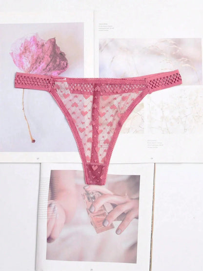 Women ruffles Underwear Invisible Seamless T Panties G-String Female Sexy Thongs Intimates Lingerie Ladies Briefs 1pcs abc01 - A-1 Thread Vault