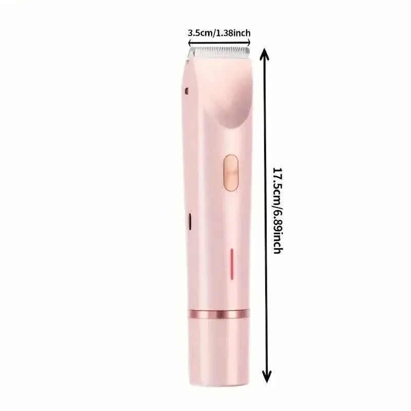 Women’s 2-in-1 Bikini & Facial USB Rechargeable Electric Razor for Wet/Dry Use - A-1 Thread Vault