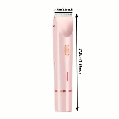 Women’s 2-in-1 Bikini & Facial USB Rechargeable Electric Razor for Wet/Dry Use - A-1 Thread Vault