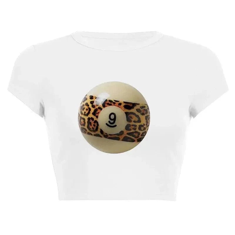 Women’s Assorted Graphic Short Sleeve Crop Tee - A-1 Thread Vault