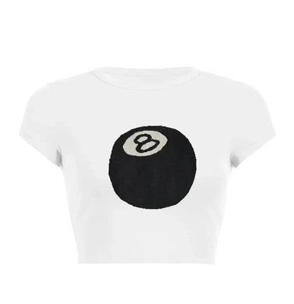 Women’s Assorted Graphic Short Sleeve Crop Tee - A-1 Thread Vault