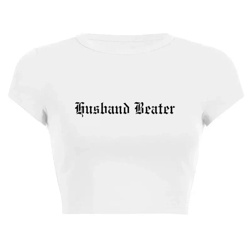 Women’s Assorted Graphic Short Sleeve Crop Tee - A-1 Thread Vault