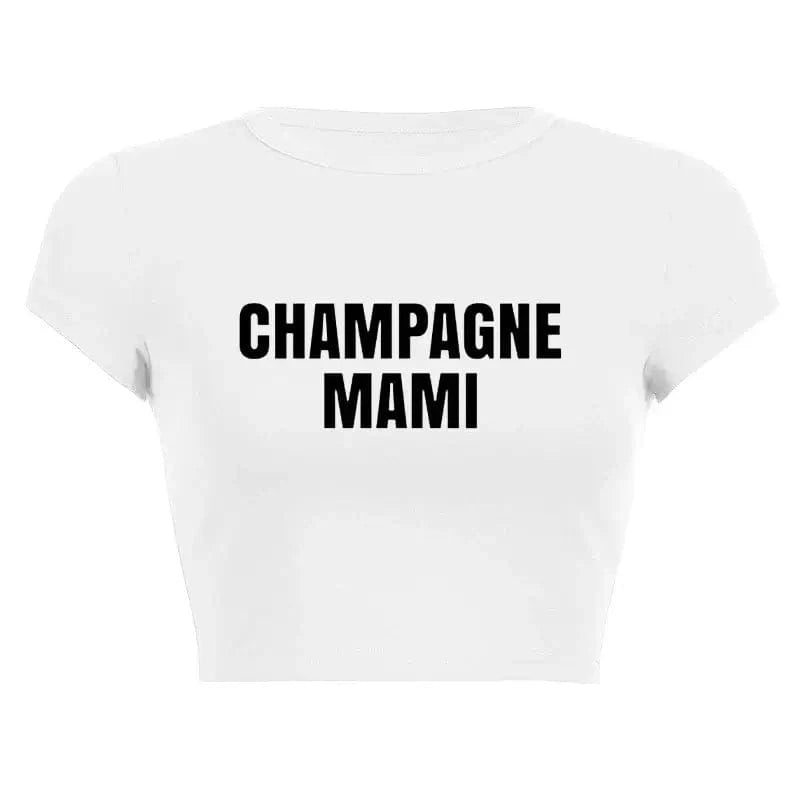Women’s Assorted Graphic Short Sleeve Crop Tee - A-1 Thread Vault