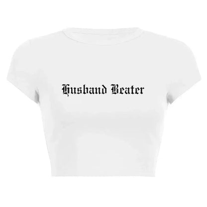Women’s Assorted Graphic Short Sleeve Crop Tee - A-1 Thread Vault