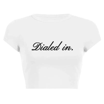Women’s Assorted Graphic Short Sleeve Crop Tee - A-1 Thread Vault