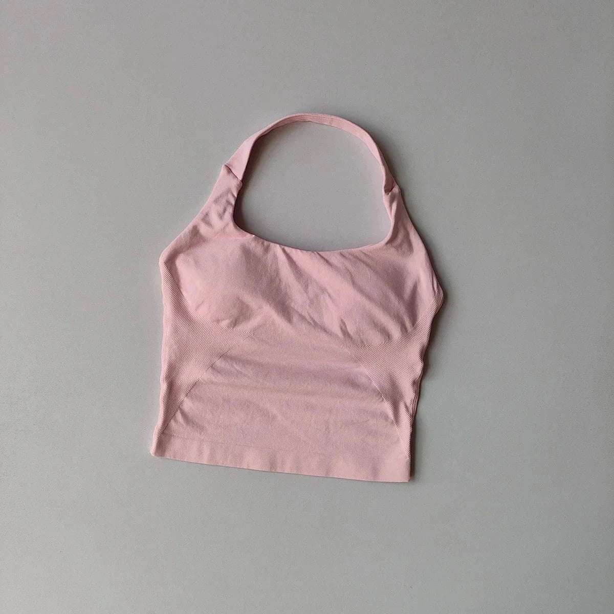Women's Backless Hanging Necks Fitness Bra Workout Tops Yoga Crop Sports Vest Sexy Gym Fitness Tank Top for Athletic Women - A-1 Thread Vault
