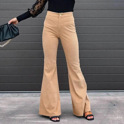 Women's Bootcut Pants Trousers Jeans Corduroy - A-1 Thread Vault