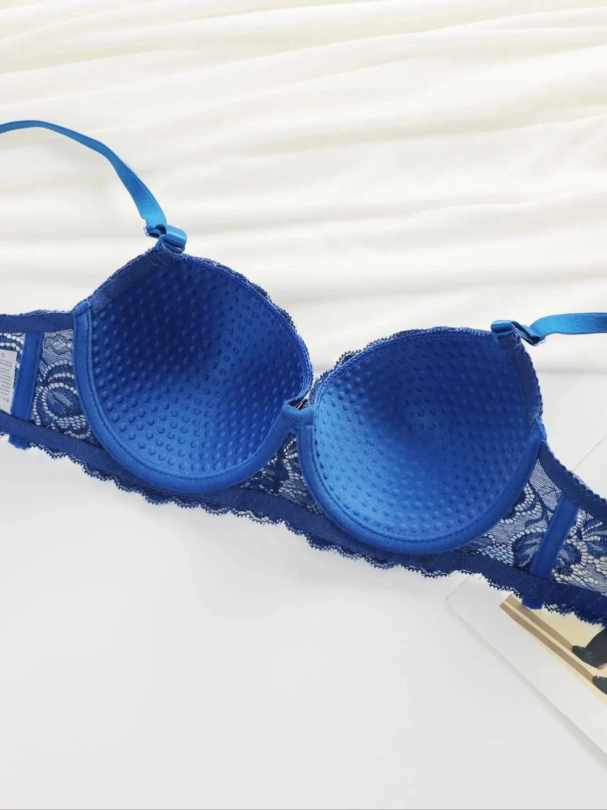 Women's Bras Set Sexy Beauty Back Tops Lace Push Up Bra and Panty Sets Underwire Lingerie Set Solid Padded Intimates Underwear - A-1 Thread Vault