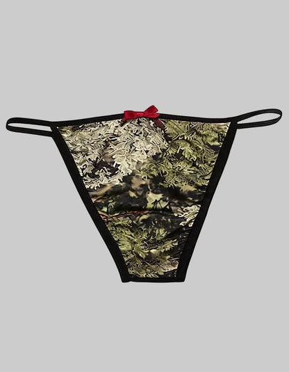 Women's Camo Babydoll Lingerie Set - King's Camo Hunting - Wilderness Dreams - A-1 Thread Vault