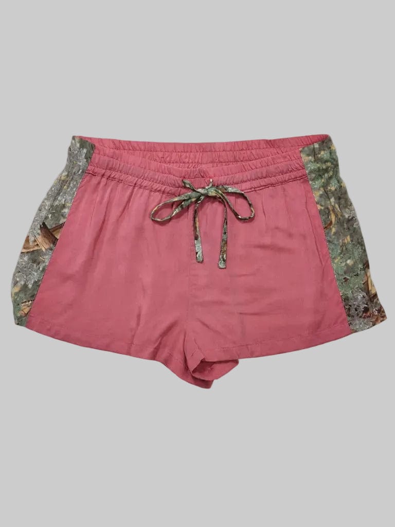 Women's Camo Sleep Shorts - King's Camo Hunting Loungewear - Wilderness Dreams - A-1 Thread Vault