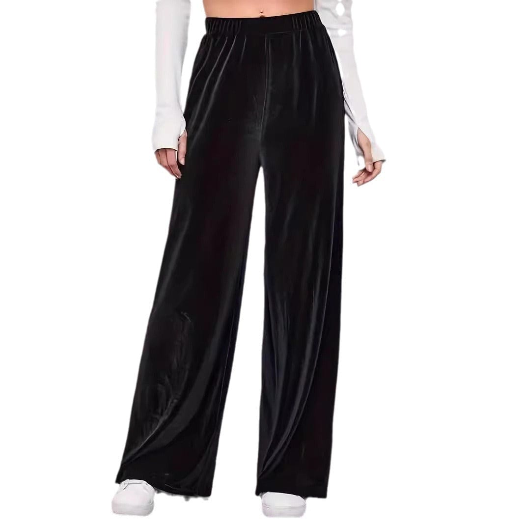 Women's Casual Loose-fit Wide-leg Pants - A-1 Thread Vault