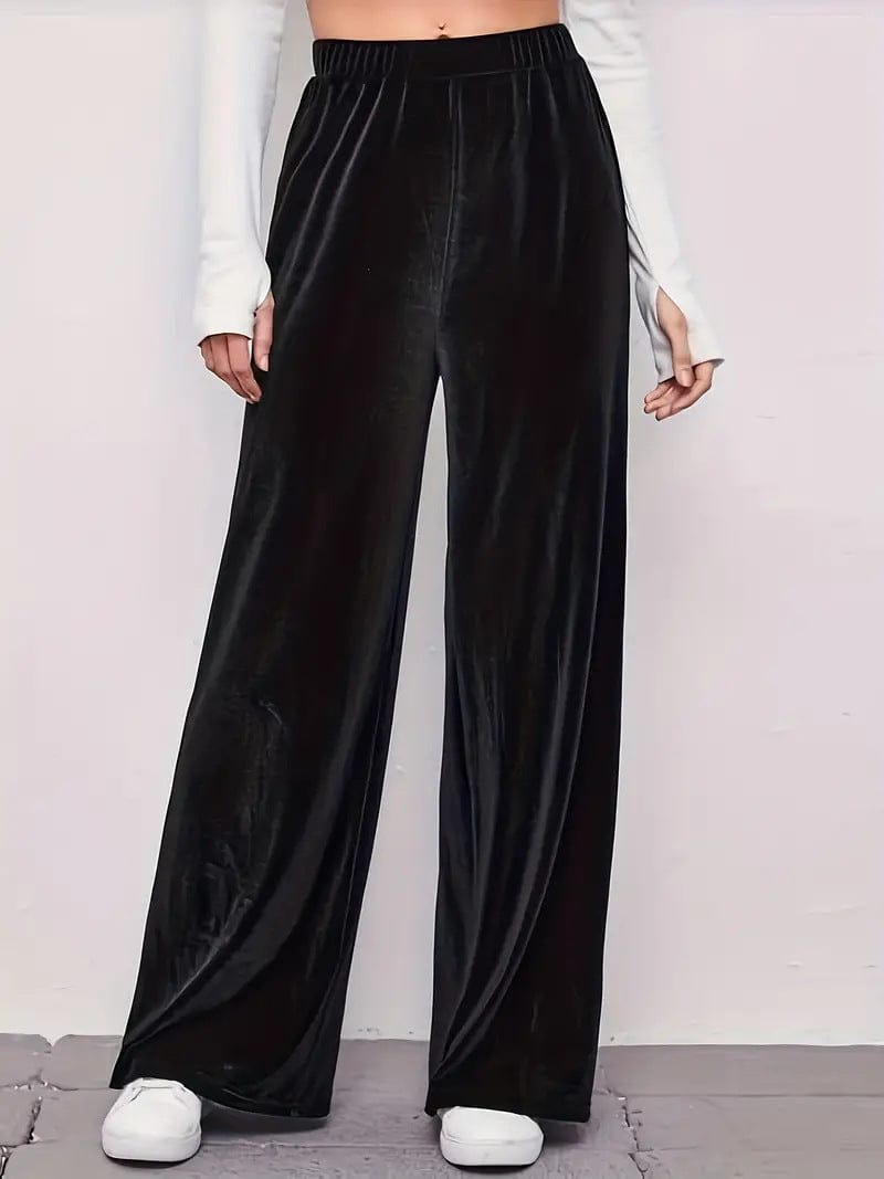 Women's Casual Loose-fit Wide-leg Pants - A-1 Thread Vault