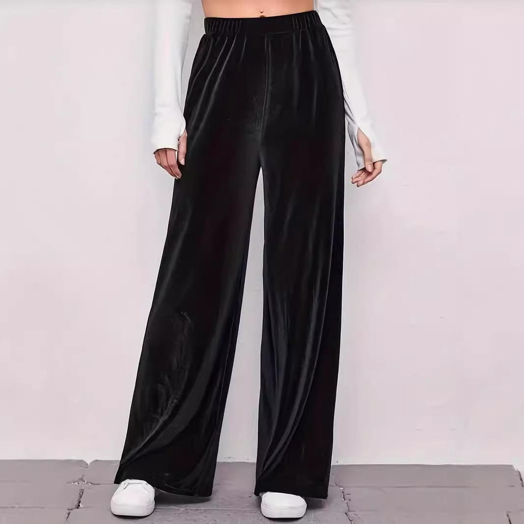 Women's Casual Loose-fit Wide-leg Pants - A-1 Thread Vault