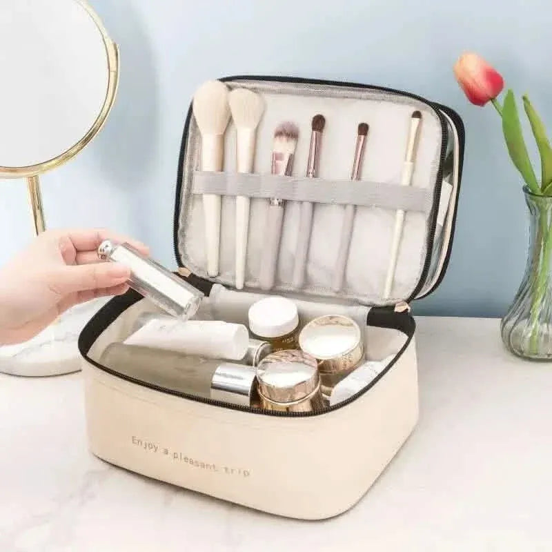Women's Double Layer Makeup Bag - A-1 Thread Vault