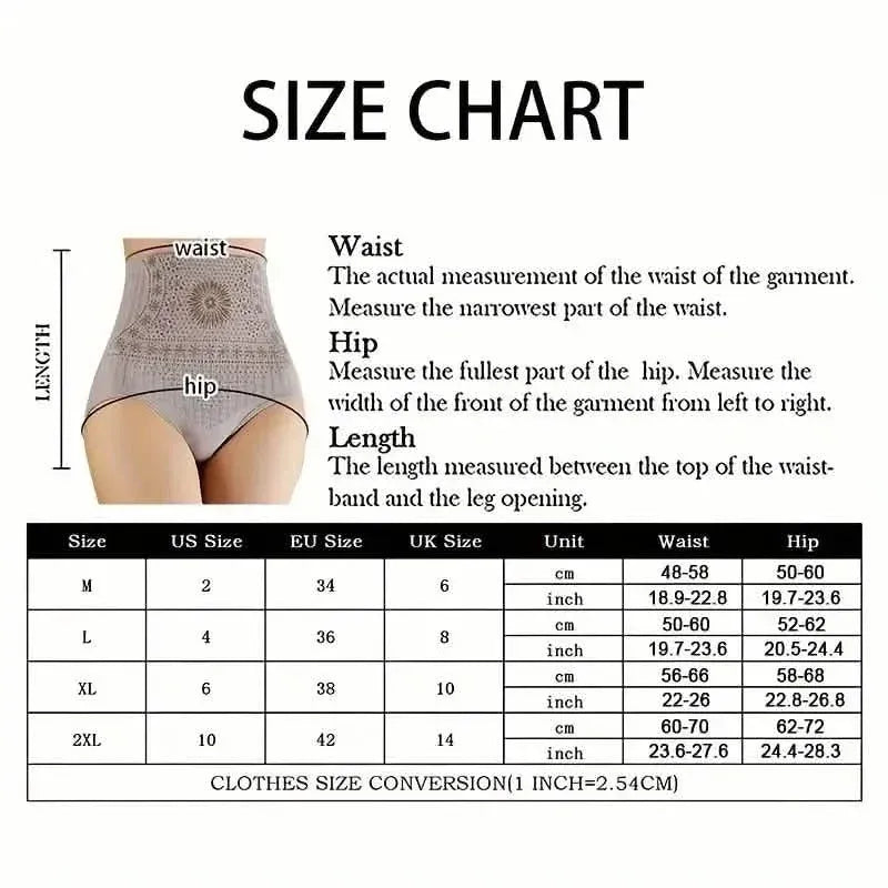 Women's High Waist Hip Slimming Lifting Tight Body Shaping Postpartum Tummy Control Pants - A-1 Thread Vault