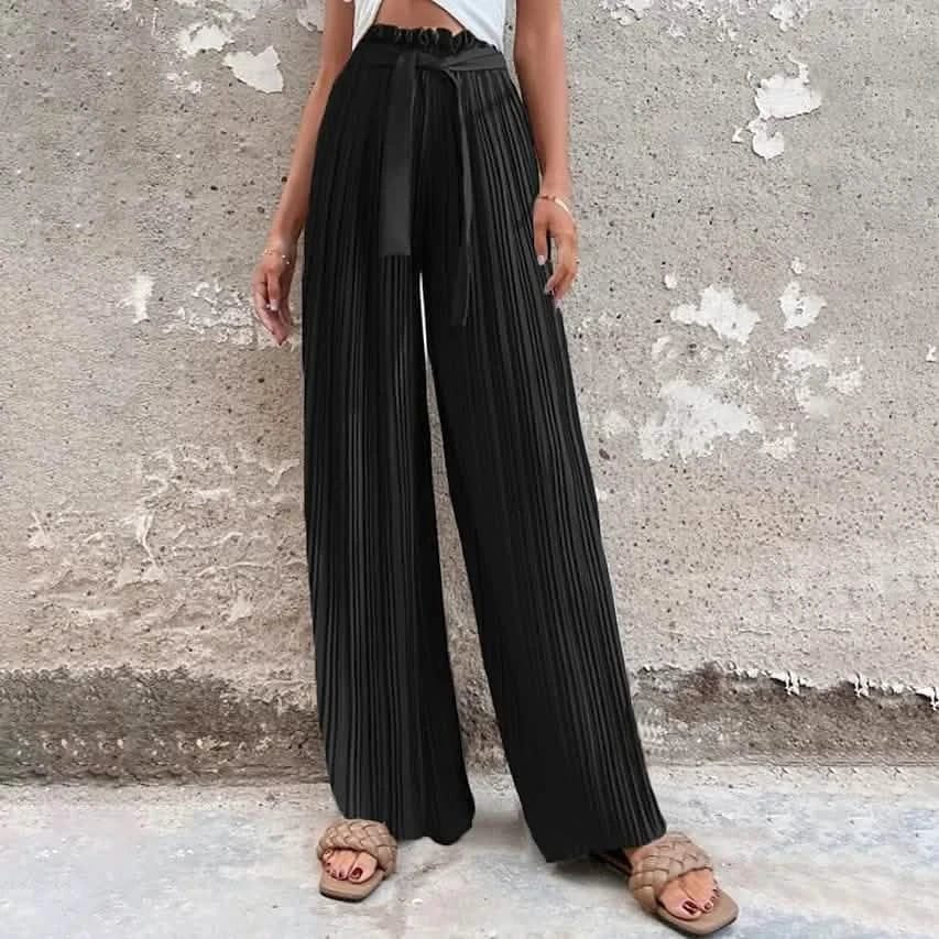 Women's High-Waisted Straight-Leg Strappy Pants - A-1 Thread Vault