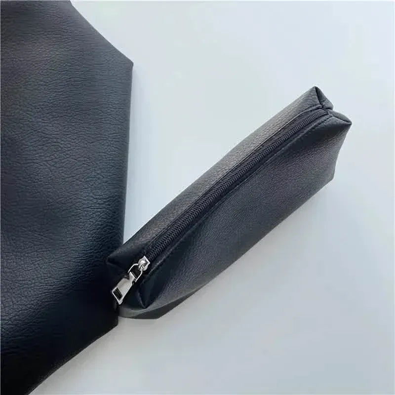 Women's Large Totes PU Leather Shoulder Bag Soft Purse Hobo Handbag Casual Top Handle Bag For Travel Work - A-1 Thread Vault