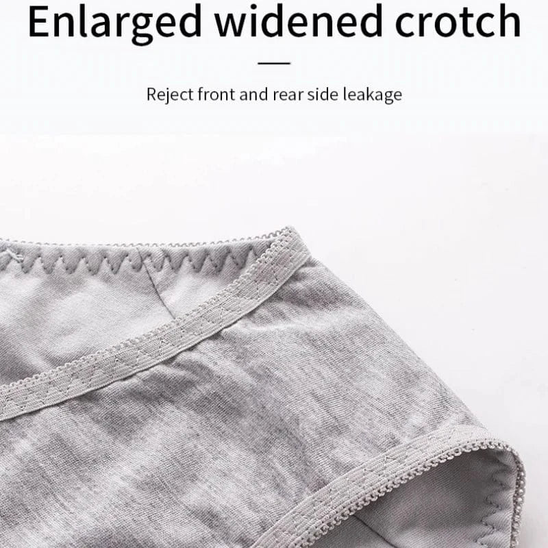 Women's Leak Proof Menstrual Panties lace Breathable SexysWaterproof Mid Waist Physiological Period Seamless Underwear - A-1 Thread Vault