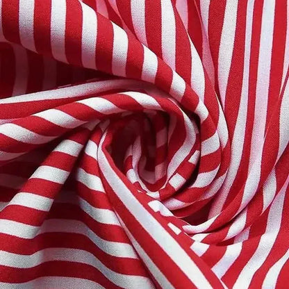 Women's Long A Line Striped Maxi Dress - A-1 Thread Vault