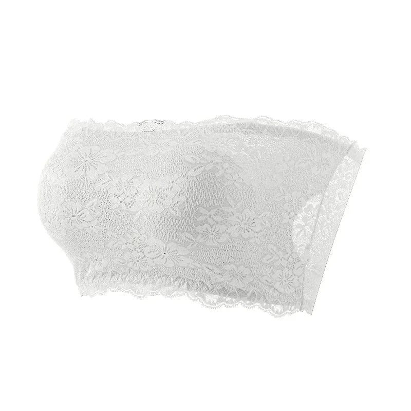 Women's Plus Size Body Shaping Underwear Strapless Sexy Lace Bra Comfortable Breathable Sports Bra - A-1 Thread Vault