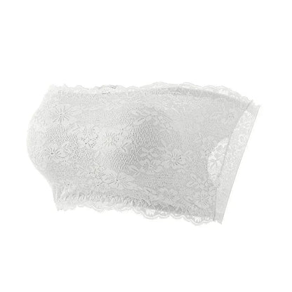 Women's Plus Size Body Shaping Underwear Strapless Sexy Lace Bra Comfortable Breathable Sports Bra - A-1 Thread Vault