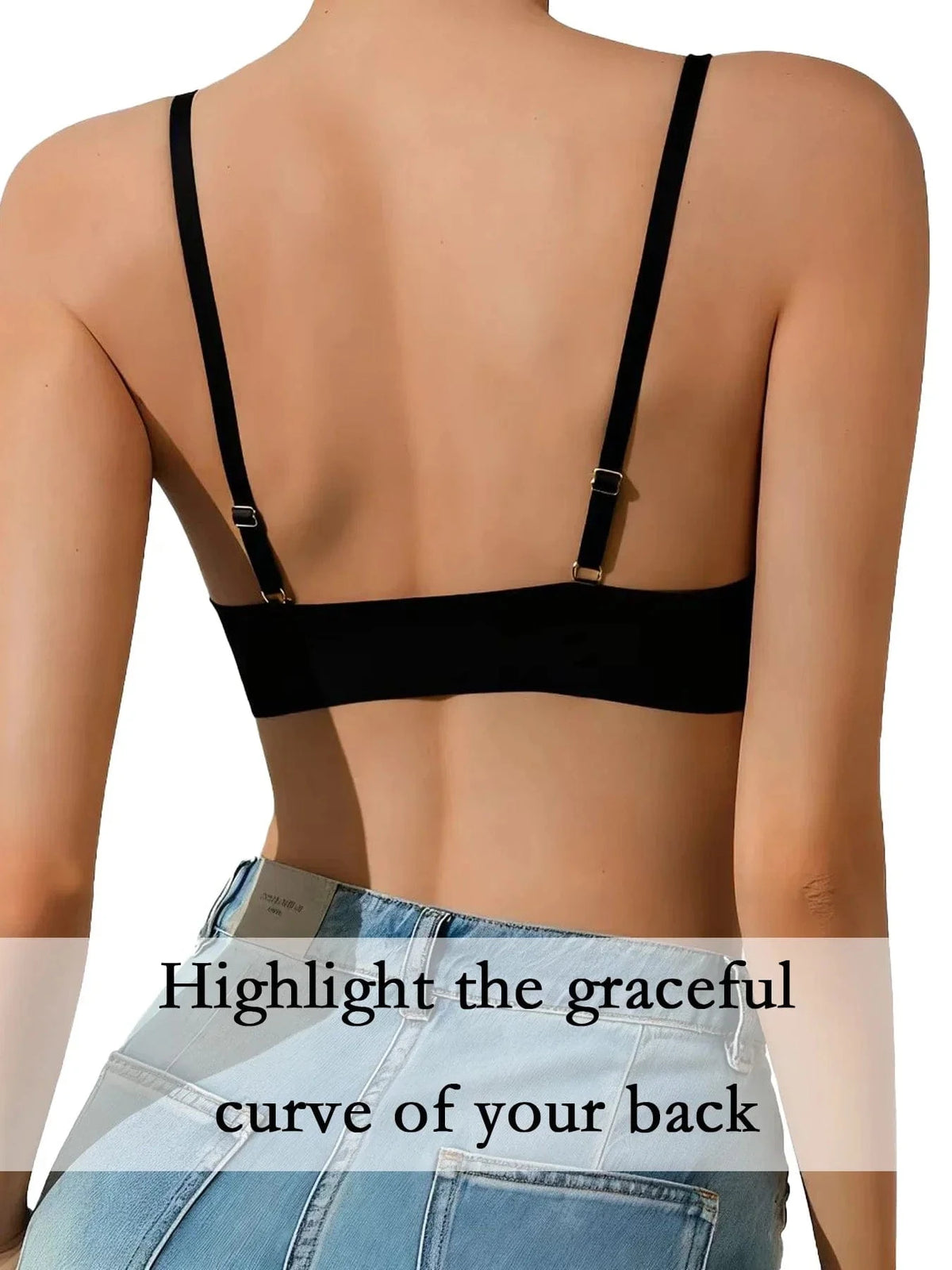 Women's Wireless Front Closure Push-Up Bras - 7 Pack Colored Seamless T-Shirt Lingerie with Removable Padding - A-1 Thread Vault