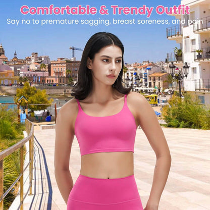 Women Strap Sport Bras Padded Strappy Tank Tops - A-1 Thread Vault