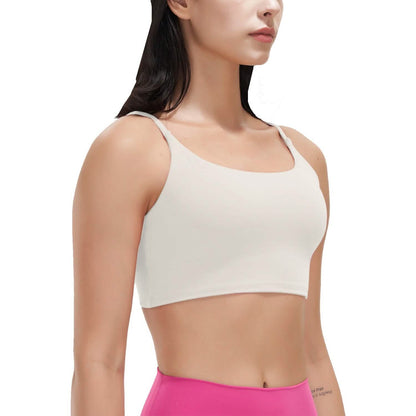 Women Strap Sport Bras Padded Strappy Tank Tops - A-1 Thread Vault