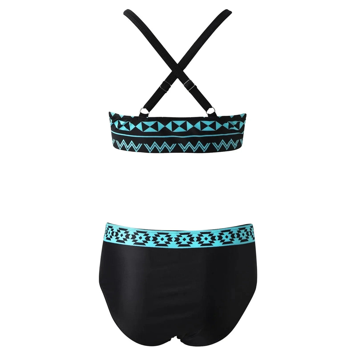 Women Two Piece Tummy Control Womens High Waisted Bikini Swimsuits High Rise Two Piece Bathing Suits Bikinis De Mujer 2025 - A-1 Thread Vault