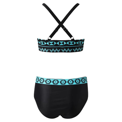 Women Two Piece Tummy Control Womens High Waisted Bikini Swimsuits High Rise Two Piece Bathing Suits Bikinis De Mujer 2025 - A-1 Thread Vault