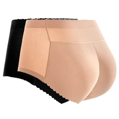 Women Waist Shaping Triangle Pants Breathable Enhancer Hip Lifting Panties Sponge Padded Shapewear Butt Lifter Fake Ass Briefs - A-1 Thread Vault